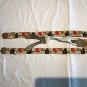 Silk suspenders made by Trafalgar